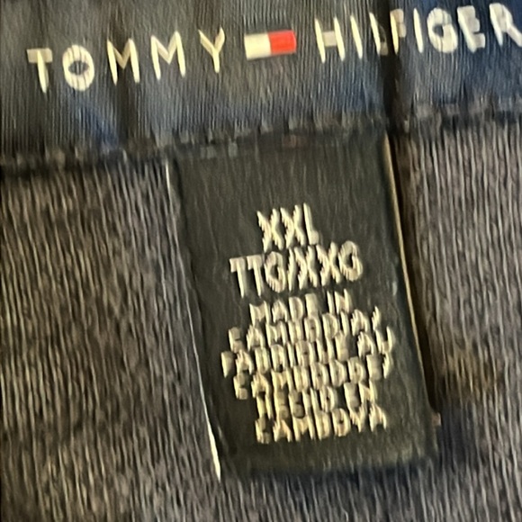 🔹🔺Vintage 80s Tommy Hilfiger Hoodie XXL Full Zip - Picture 6 of 11